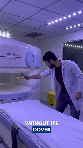 What an MRI Machine Looks Like Without Its Cover