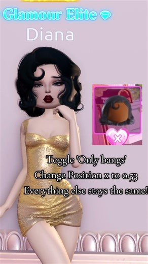 Flapper girl hair tutorial in #dresstoimpress #dresstoimpressroblox #dti #dtiupdate #dtiroblox