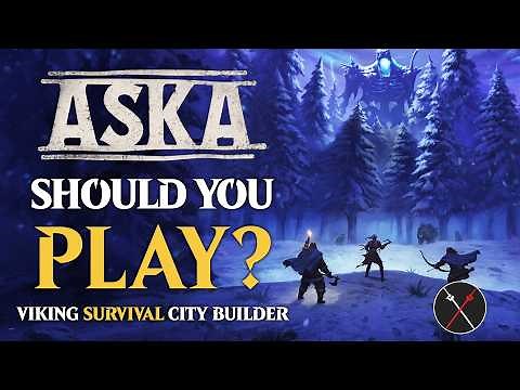 ASKA Gameplay Preview - SHOULD You PLAY It? Is It Worth it? (Survival Colony Sim)