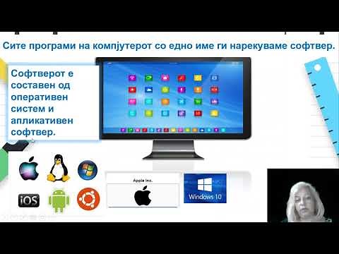 V одделение - Работа со компјутер и основи на програмирање - Хардвер и софтвер