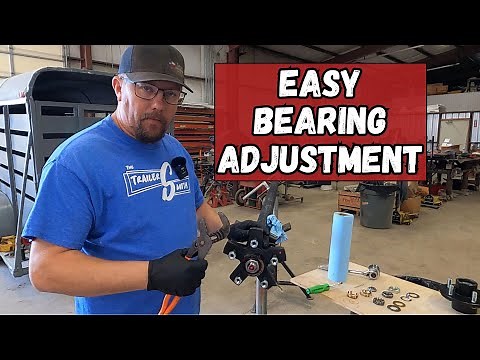 How To Set Trailer Bearing Adjustment