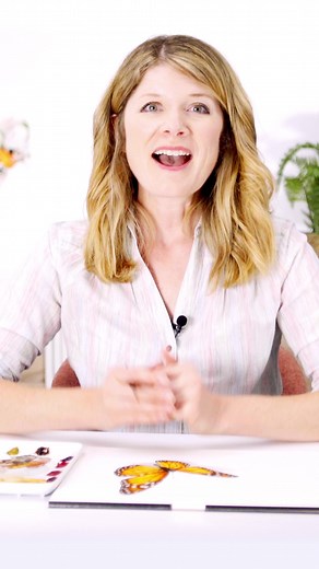 7.1K views · 215 reactions | Come and watch a longer video on how to paint this realistic, delicate butterfly: 曆 https://www.annamasonart.com/realistic-watercolor-butterfly/ (link in bio) 曆 | Anna Mason Art | Facebook