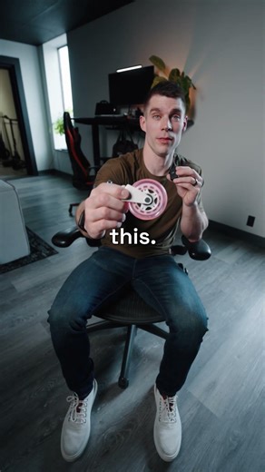 Did you know you could replace your stock office chair wheels? 🤔👀 #automobile #leisurechair