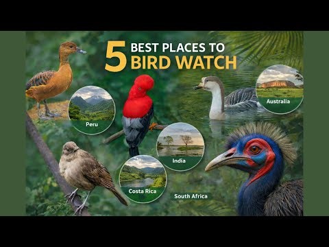 five best places to bird watch