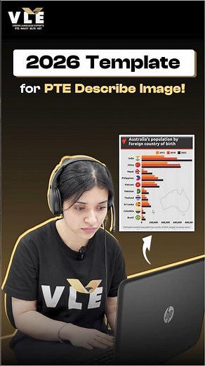 Score a perfect 90 in PTE Speaking in 2026 using this template for PTE Describe Image.👏💯