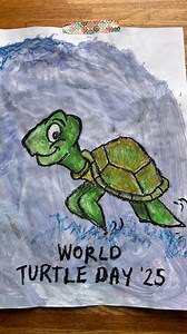 1K views · 78 reactions | HOW TO DRAW A TURTLE (for #worldturtleday...