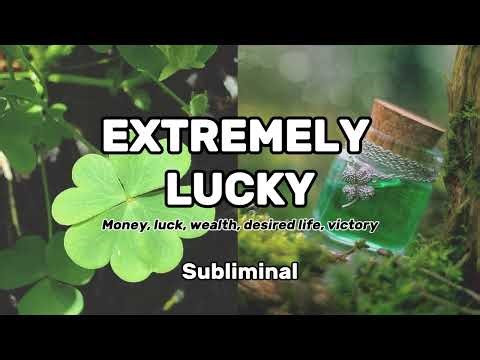 EXTREME LUCK SUBLIMINAL 🍀 USE WITH CAUTION