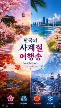 Korea’s Four Seasons You Must See Once/A Different Beauty in Every Season