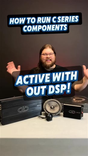Blake shows you how to run the NEW C Series active without needing a DSP! 📣 NEW C Series Component Set. 🔊 Audiophile-grade. Accessible to All! After two years of development and tooling we are proud to announce the release of this high fidelity speaker set. Visit the product page to see all the juicy details 💦 🔗 ddaudio.com/c-c6-5c/ Watch the series video: 🎥 https://youtu.be/VF7HIXtiNxU #ddaudio #audiophile #caraudio #sonido #highfidelity #soundquality | DD Audio