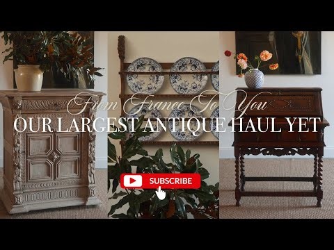 Unloading 40 Feet of Antiques | Our French Container Series Begins | Episode 1