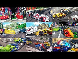 Compilation CARS 2 Tokyo Race Italy Race Drawing and Coloring Pages | Tim Tim TV