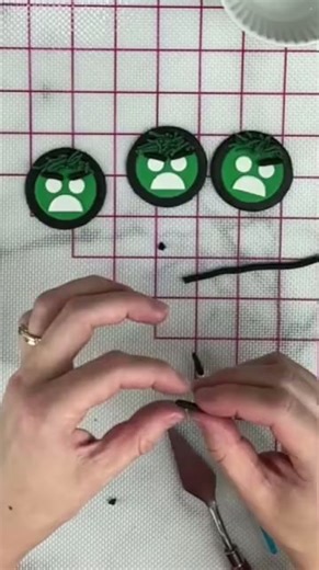 Easy Hulk cupcake toppers for a superhero birthday