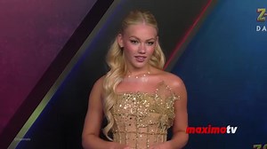 Freya Skye "Zombies 4: Dawn of the Vampires" Premiere Blue Carpet