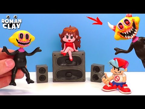 Lemon MONSTER, BOYFRIEND and GIRLFRIEND - Friday Night Funkin' with Clay | Roman Clay