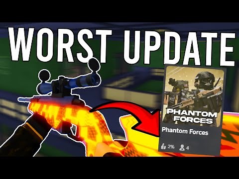 Did The *NEW* Phantom Forces Update KILL THE GAME?