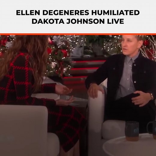 Dakota Johnson had the worst interview of her life. Ellen Degeneres tried to make her look bad. But the actress responded by giving it right back to her. | Icons