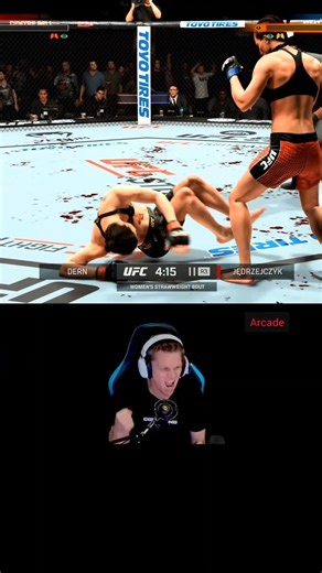 UFC5 Arcade hit Div15 #ufc5 #ufc5ps5 #ufc5knockout #ufcgame #knockout