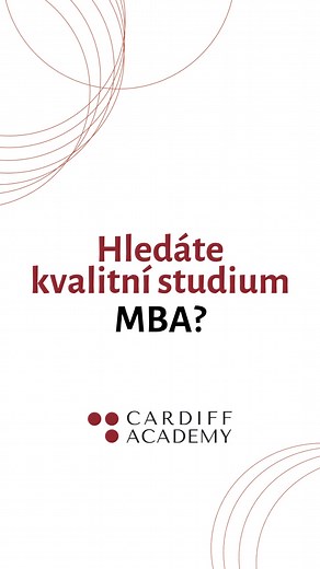  Cena za online studium MBA je 49.000 Kč bez DPH. Cena je platná do 9. 11. 2025. | Cardiff Academy | Facebook