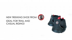 Trekking Shoe is soft and flexible, just like all the other Equine Fusion Jogging Shoes. The Trekking shoe consist of the well-known All Terrain sole with aunique tread design which provides excellent grip with an optimal break over,great dampening and stability. The upper part of Trekking has a breathable and quick drying material. The material also provides abrasion and slash resistance that helps protect against scrapes, scuffs and damage. Together with a heel design which enables the unrestr