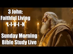 3 John Explained | Sunday Morning Bible Study Live with Larry & Carly