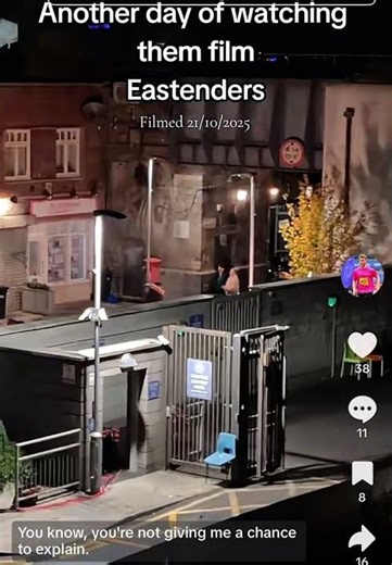 EASTENDERS FILMING