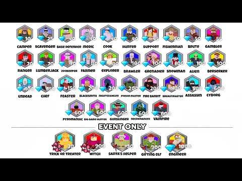 All Classes Explained | in 99 Nights in the Forest [Updated Version]