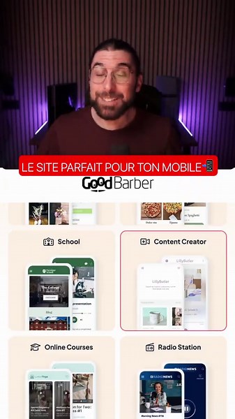 Découvrez GoodBarber pour créer vos apps sans code