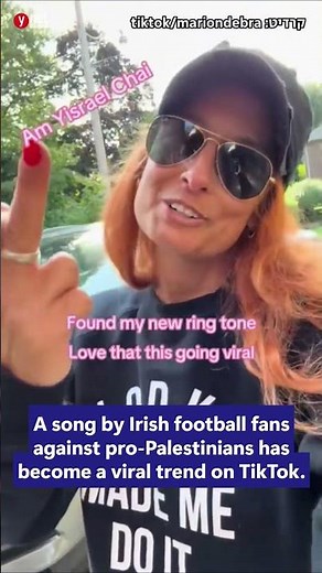 A song by Irish football fans Ynet Global