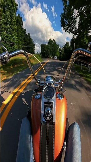 moving the heritagesoftail classic through the mountains #harleydavidson #dyna #heritage #motovlog