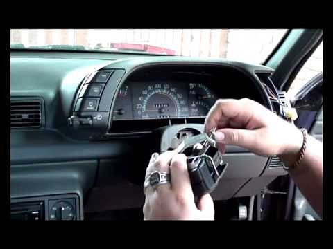 How To Remove & Replace The Instrument Cluster In Your Dash