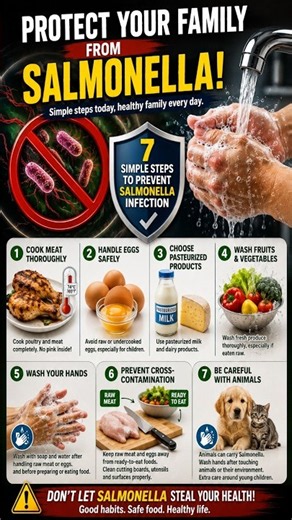 SALMONELLA: 7 Ways to Stay Safe!