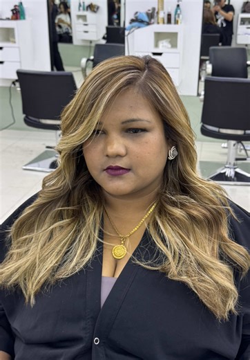 Balayage Hair Transformation Before & After