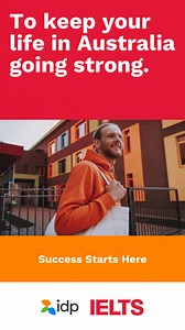 IELTS is the English language test with more places to get your test done and the right support to help you succeed. Fast, flexible and ⁣the first choice for anyone who calls Australia home.​ Success starts here. Click on the link in bio to find out more. | IELTS by IDP