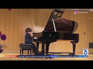 5-year-old SoCal piano prodigy nicknamed "Baby Mozart"