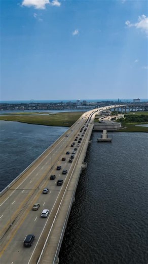 How do you know if summer has officially begun in Ocean City? The traffic!! The 9th St bridge was hopping today! When you’re in OCNJ be sure to check out @staintonsbythesea and @staintonsocnj and grab something to take home with you to remind you of your vacay! | offshoredrones