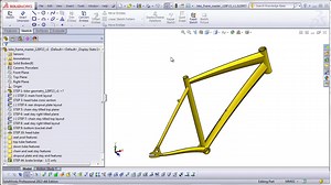 Solidworks Bicycle Frame