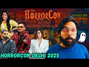 Horrorcon Delhi 2025 | Halloween Party Delhi 2025 | HorrorCon 2025 | Halloween Cosplay | Comic Con