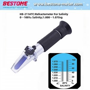 [Hot Item] Refractometer for Salinity, Handheld Refractometer (HB-211ATC/HB-212ATC)