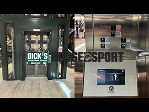 Schindler Traction Elevator, Dicks House of Sport, International Plaza, Tampa, FL