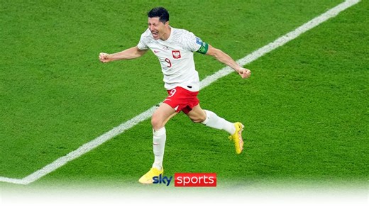 Poland 2-0 Saudi Arabia: Robert Lewandowski scores first World Cup goal to send Poles top of Group C