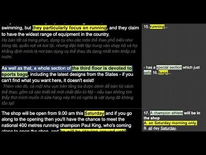 IELTS Listening Cambridge 9 Test 1 Section 2 Transcript & Answers