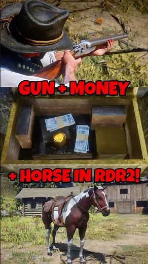 🤩Best Horse + Gun + Money Location in RDR2!