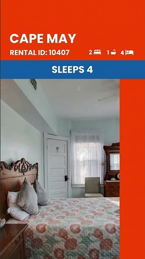 💥 SUMMER AVAILABILITY 💥✨ Cape May, NJ - Rental ID 10407 ✨