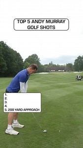 Andy Murray Has a Seriously Good Golf Swing 👏 | The Postman