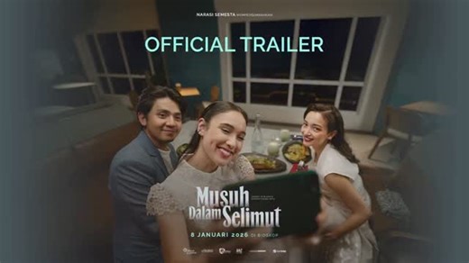 Yasmin Napper on Instagram: "Official Trailer film MUSUH DALAM SELIMUT ✨ Gadis (@yasminnapper) percaya kalau Suzy (@megandomani1410) adalah sahabat sejatinya. Sampai perhatian itu terasa terlalu manis dan melampaui batas. Ketika Andika (@arbaniyasiz) ikut masuk dalam kedekatan itu, kepercayaan Gadis berubah jadi kecurigaan. Saat kasih sayang mulai terasa seperti ancaman, siapa yang masih bisa dipercaya? Nantikan film MUSUH DALAM SELIMUT, tayang mulai 8 Januari 2026 di bioskop kesayangan kamu! 🐈