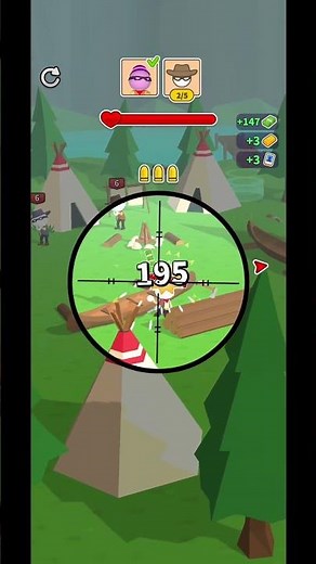 Western Sniper: Wild West Fps Contract 25 first Gun shot killed cowboy man shoot out gameplay