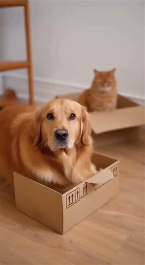 Cute Dog Helping Cat 🥹 #viral #funny #kindnessiscool #cat #laugher #pets