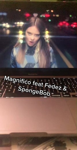 Magnifico con Fedez e SpongeBob a Bikini Bottom