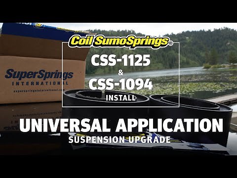Coil Spring Suspension Upgrade | Coil SumoSprings Install