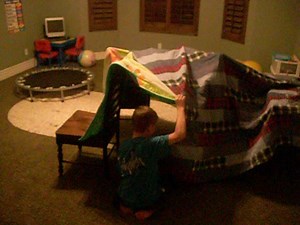 5.1K views · 320 reactions | Looking through old videos. Kreed is 13 here seeing a fort for the first time made by his brother. | Kreed's World: A Complex Journey Through Autism | Facebook